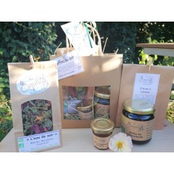 Coffret cadeaux 3 "décor Foin"