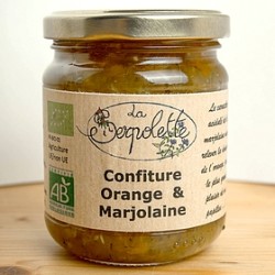 Confiture Orange et Marjolaine